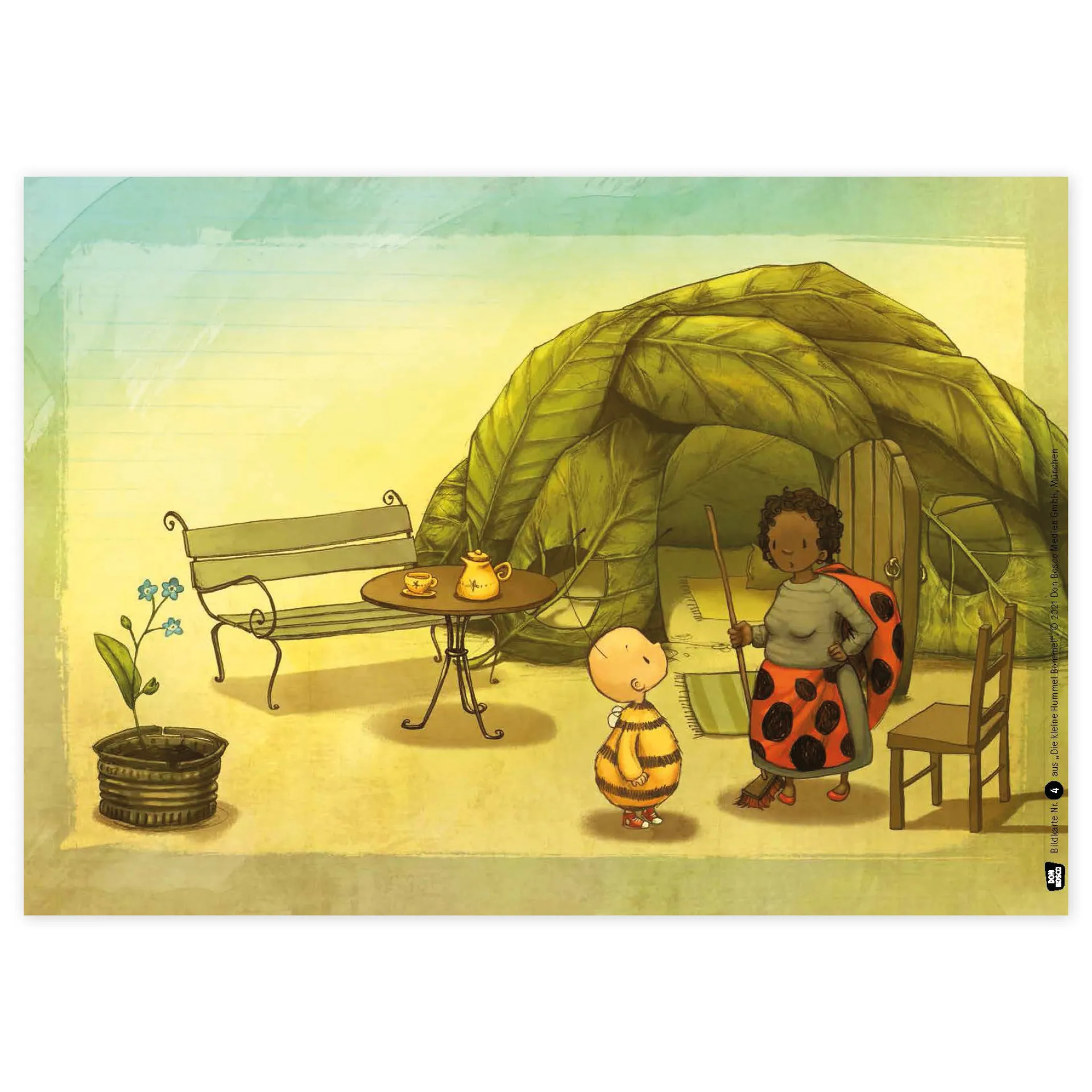 Bildergeschichten-Karten "Die kleine Hummel Bommel", 12-tlg.