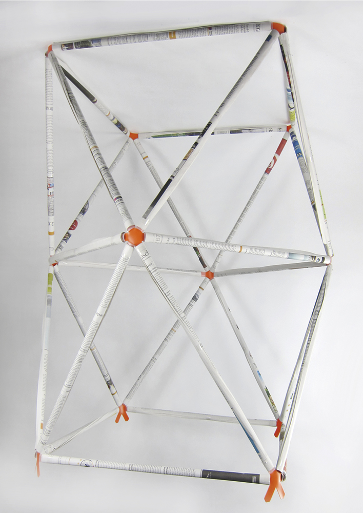 Bauen mit Altpapier