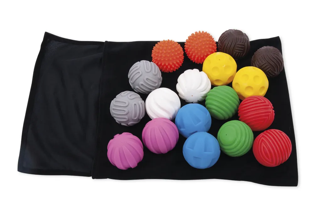 Taktile Kugel-Paare, 19-tlg.