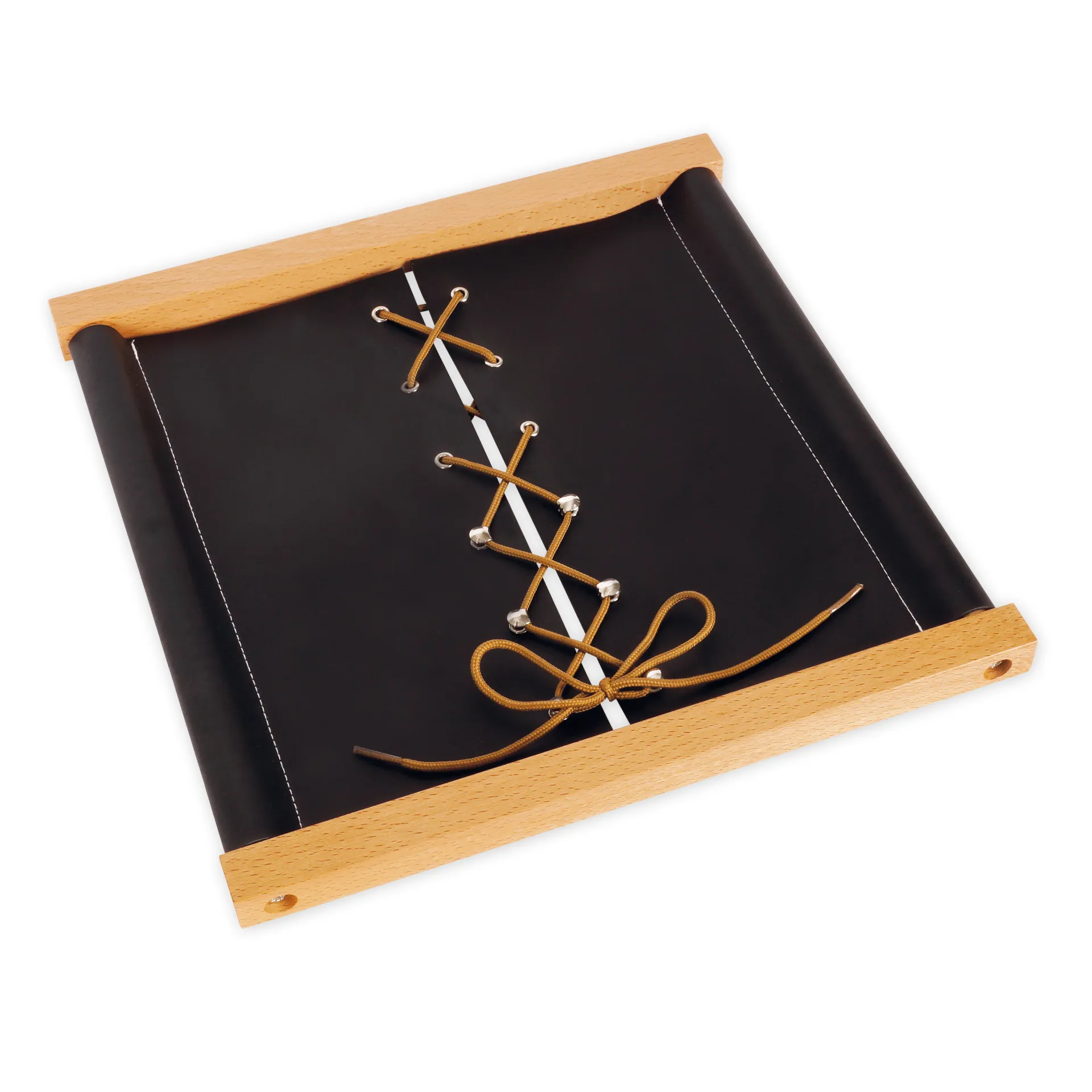 TimeTEX Rahmen mit Schuhschnüren "Montessori Premium"