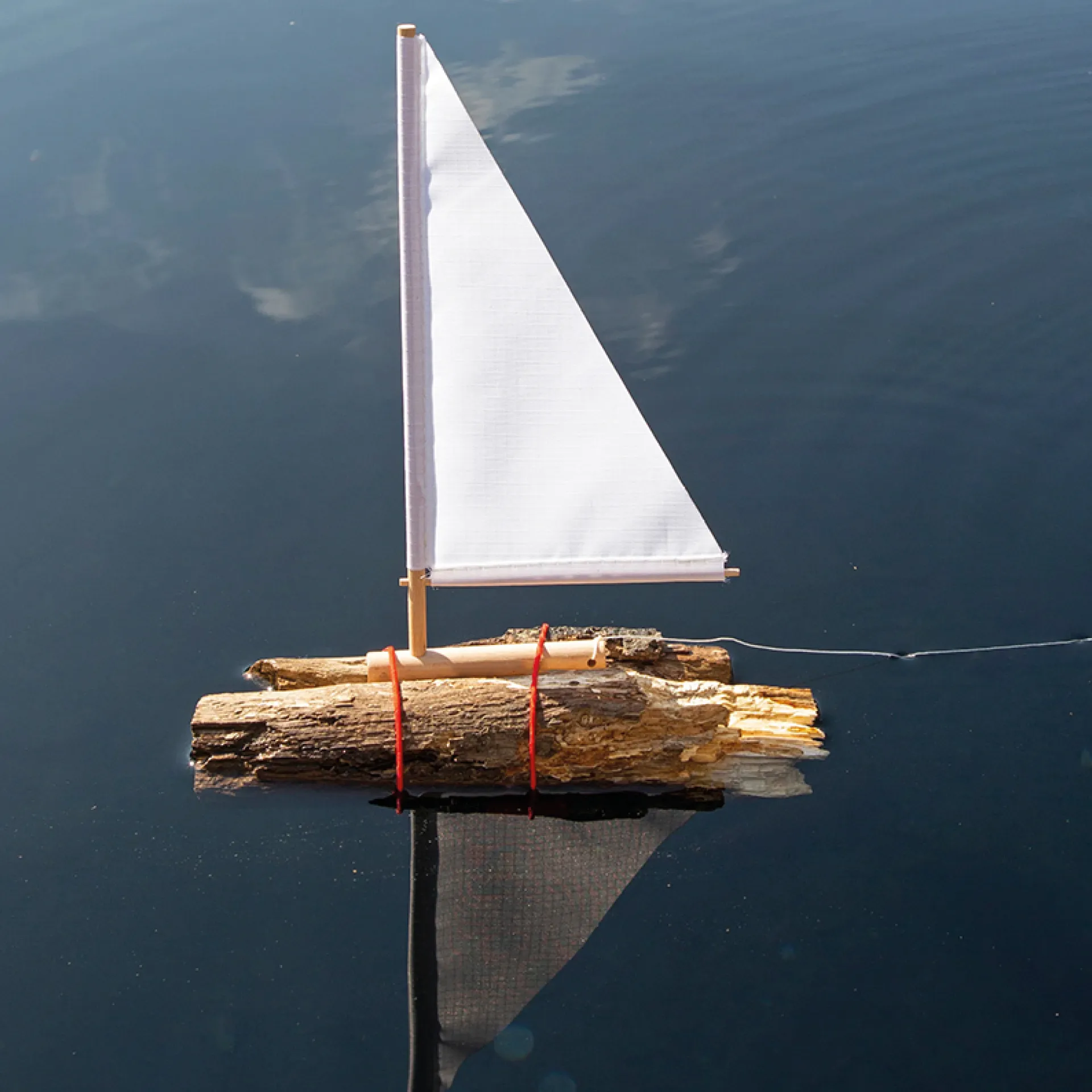 Upcycling-Segelboot, Bastelset