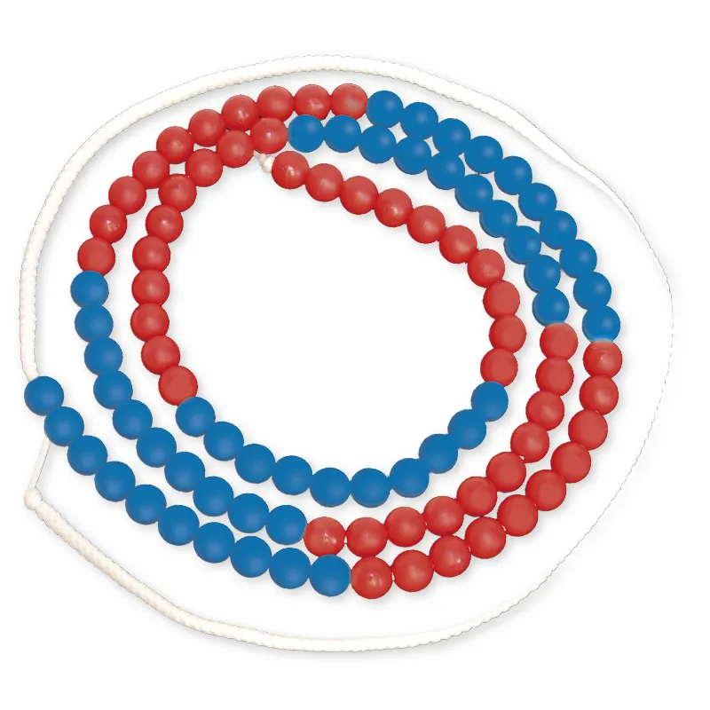 Rechenkette bis 100, rot/blau, 10er Schritte