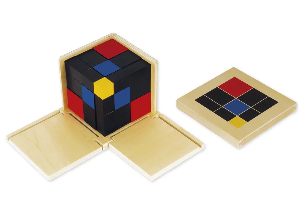 TimeTEX Trinomischer Würfel "Montessori Premium"