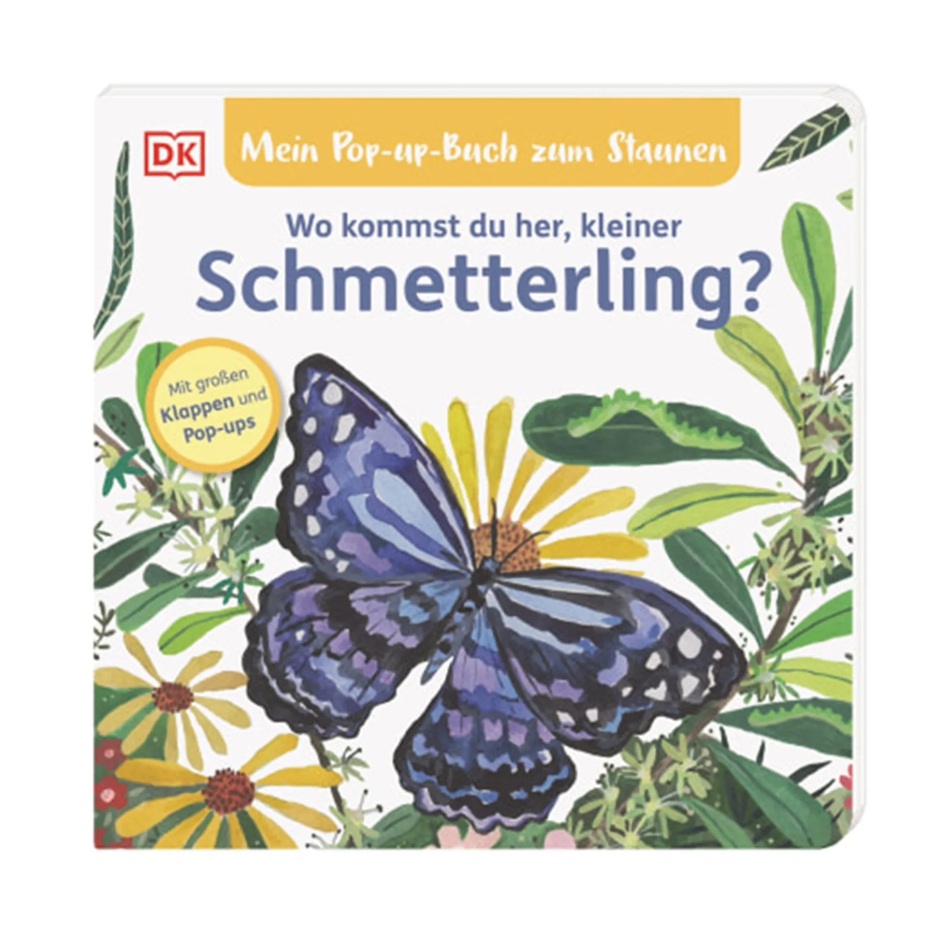 Mein Pop-up-Buch zum Staunen. Wo kommst du her, kleiner Schmetterling?