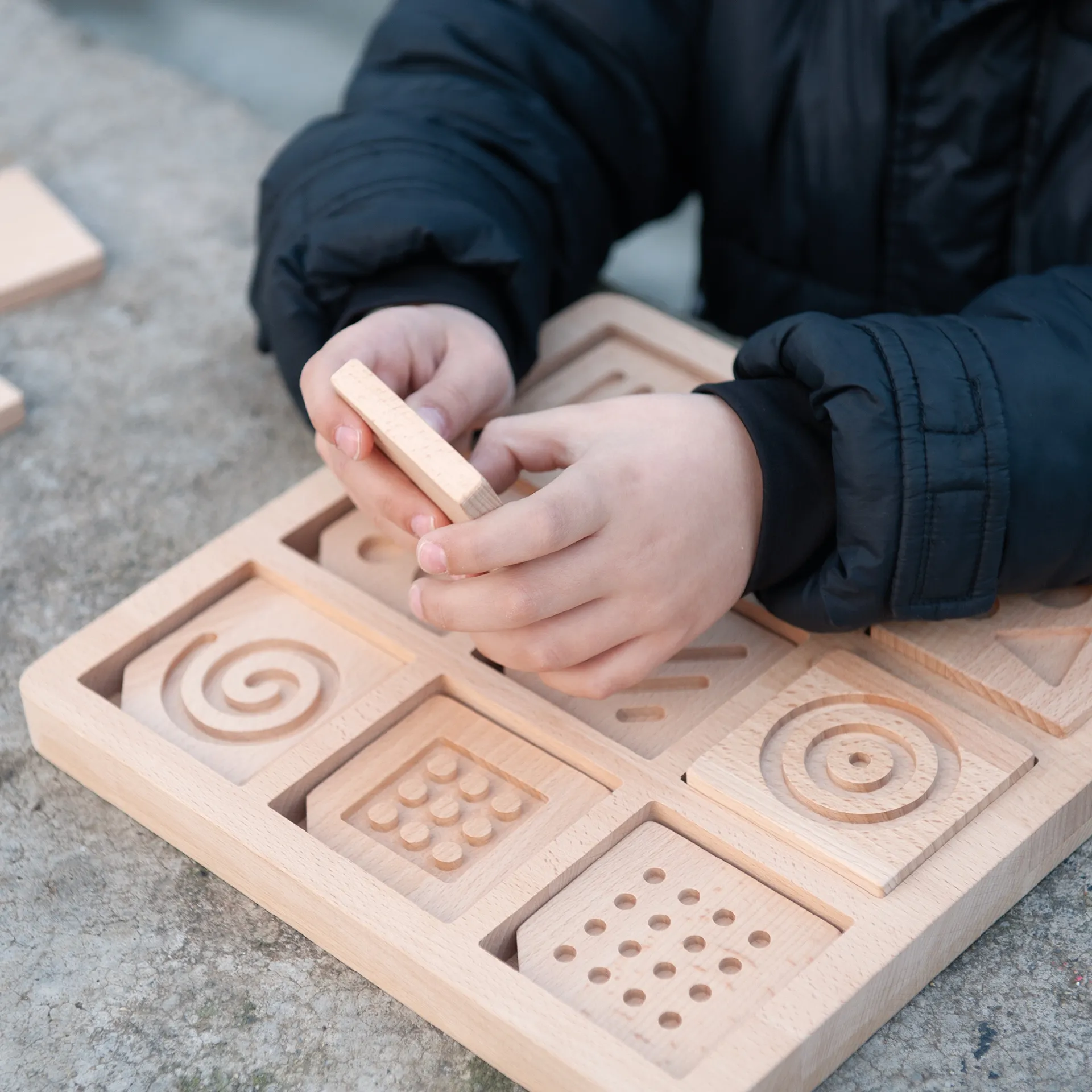 Tast-Memospiel "Puzzle", 20-tlg.