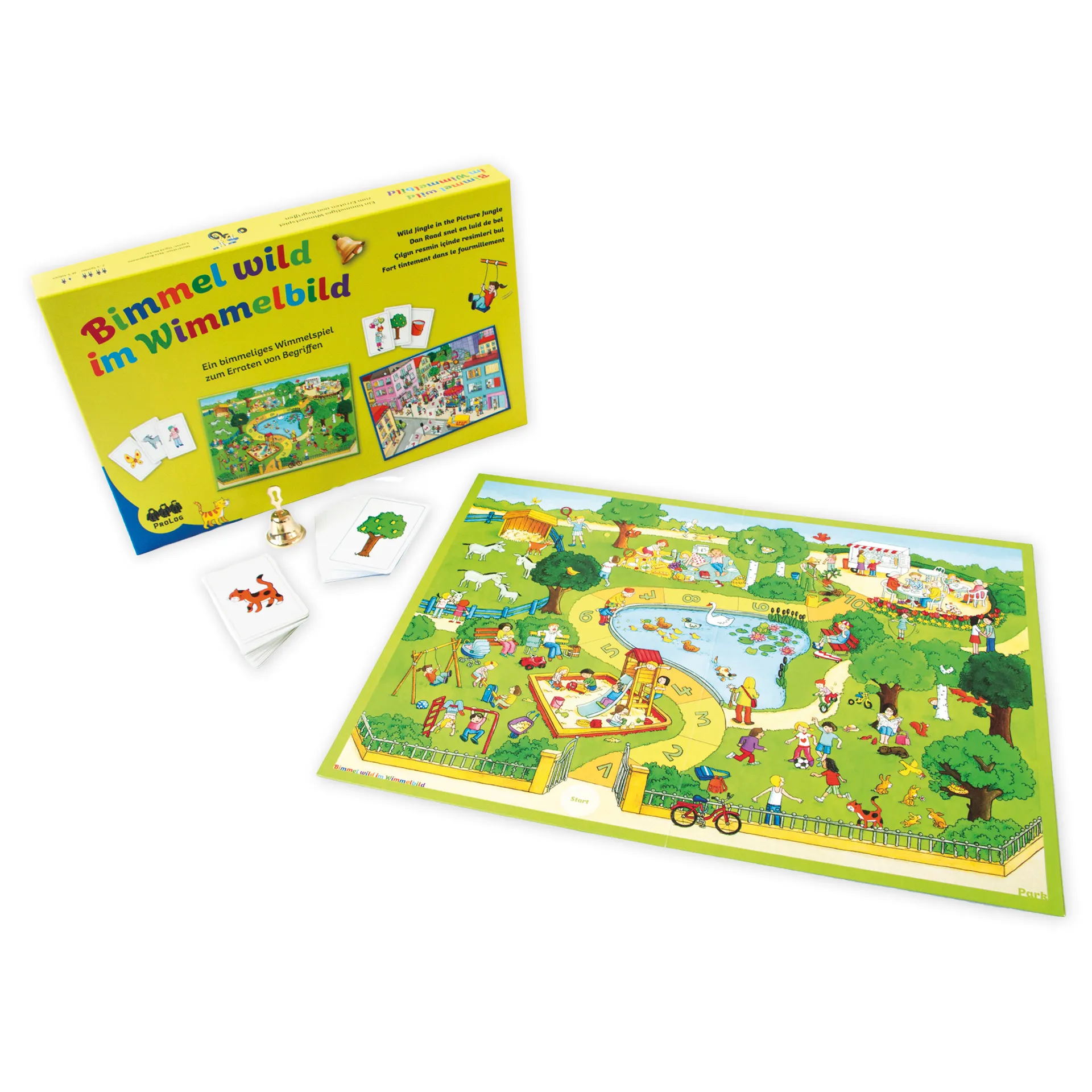 Lernspiel "Bimmel wild im Wimmelbild", 68-tlg.