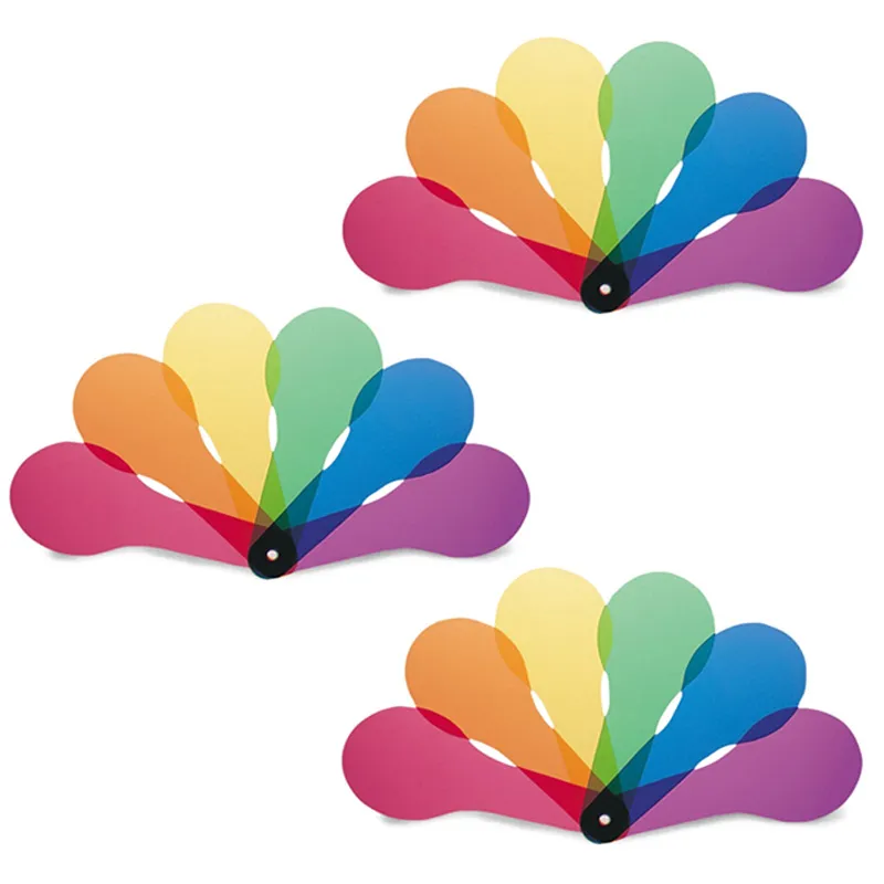 Farbmischscheiben mit Griff (18 Stück)