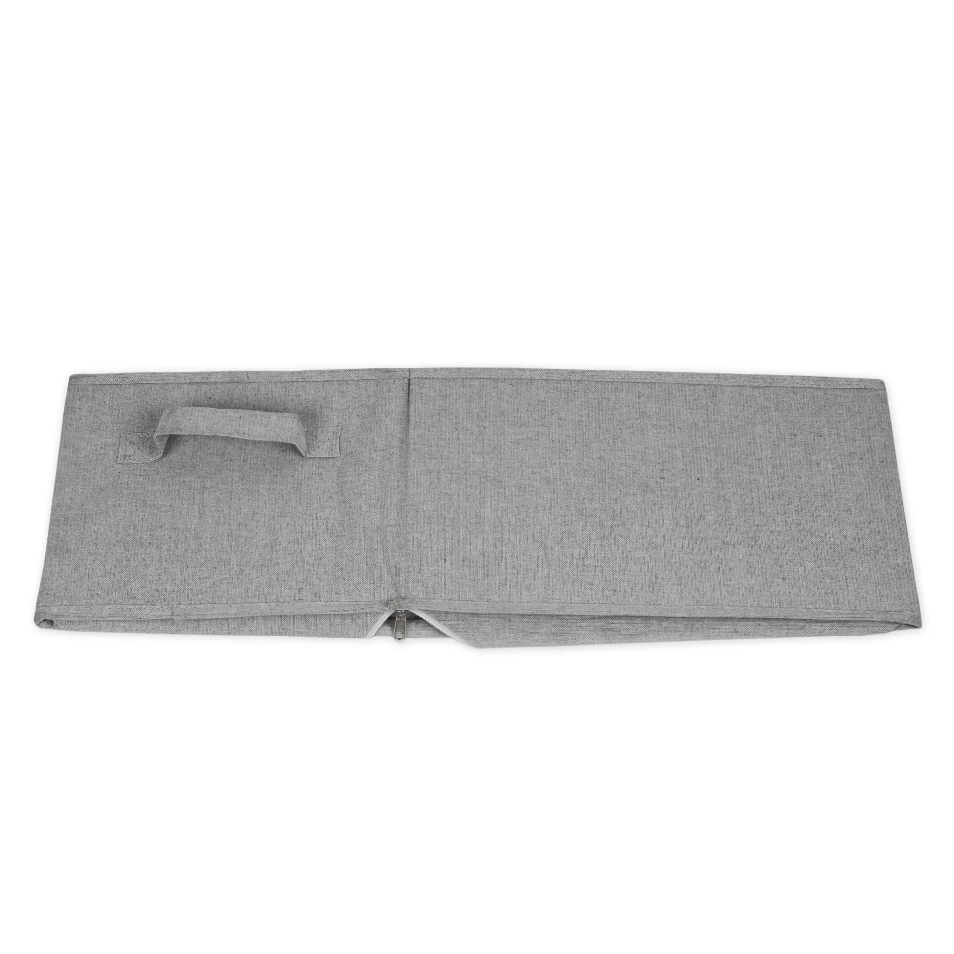 TimeTEX Fächerbox "Origami" A4 mit 7 Fächern, aus Stoff, hellgrau