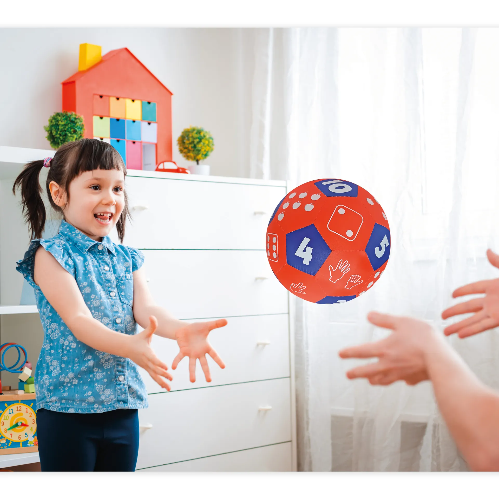 Lernspiel-Ball "Pello" - Zahlenraum bis 10