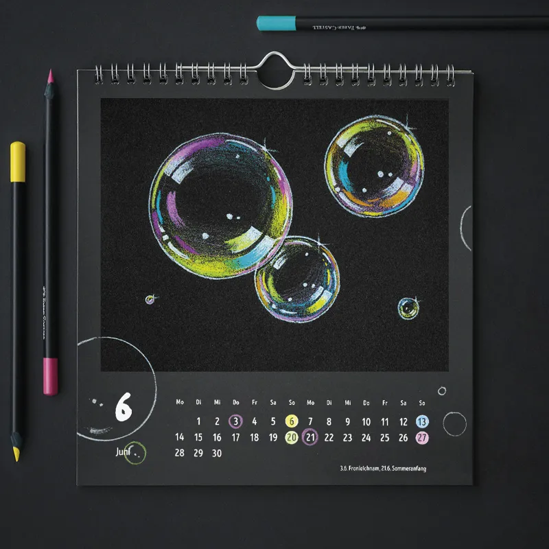 Faber-Castell Black Edition Buntstifte, 12 Stück