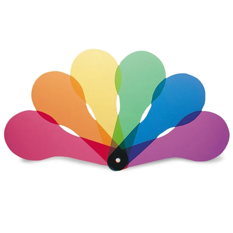 Farbmischscheiben mit Griff (18 Stück)