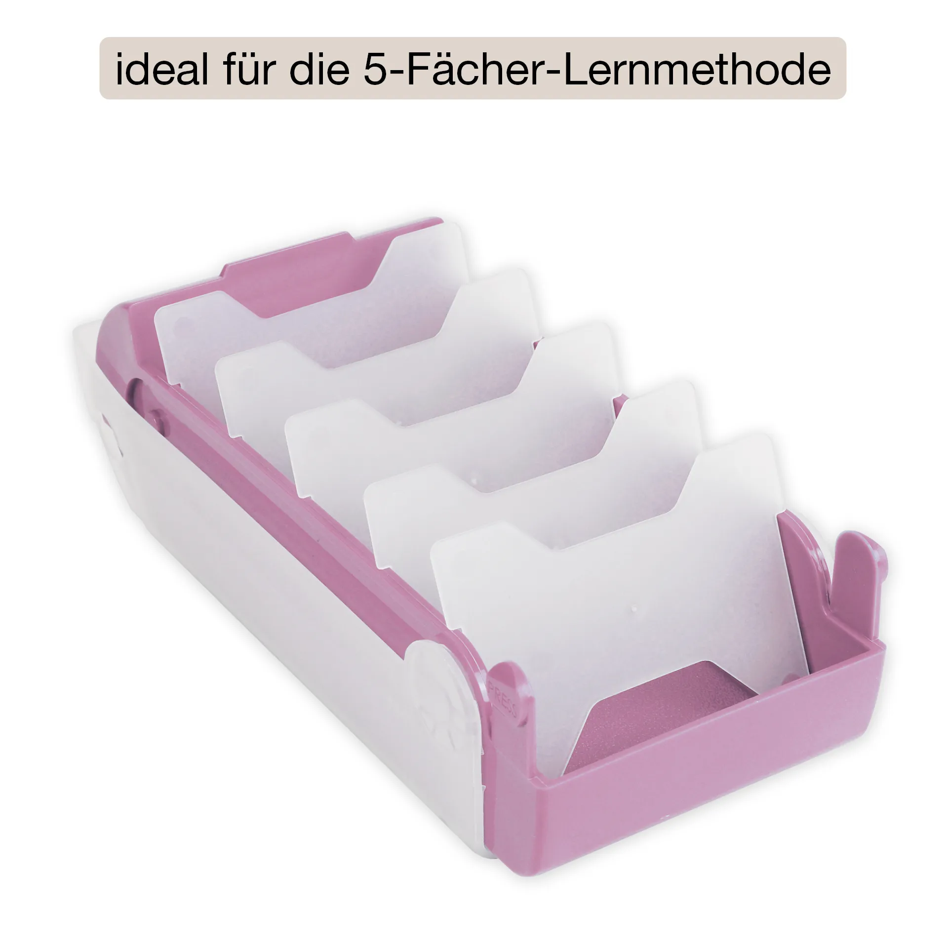 Karteikasten für A8 Kunststoff