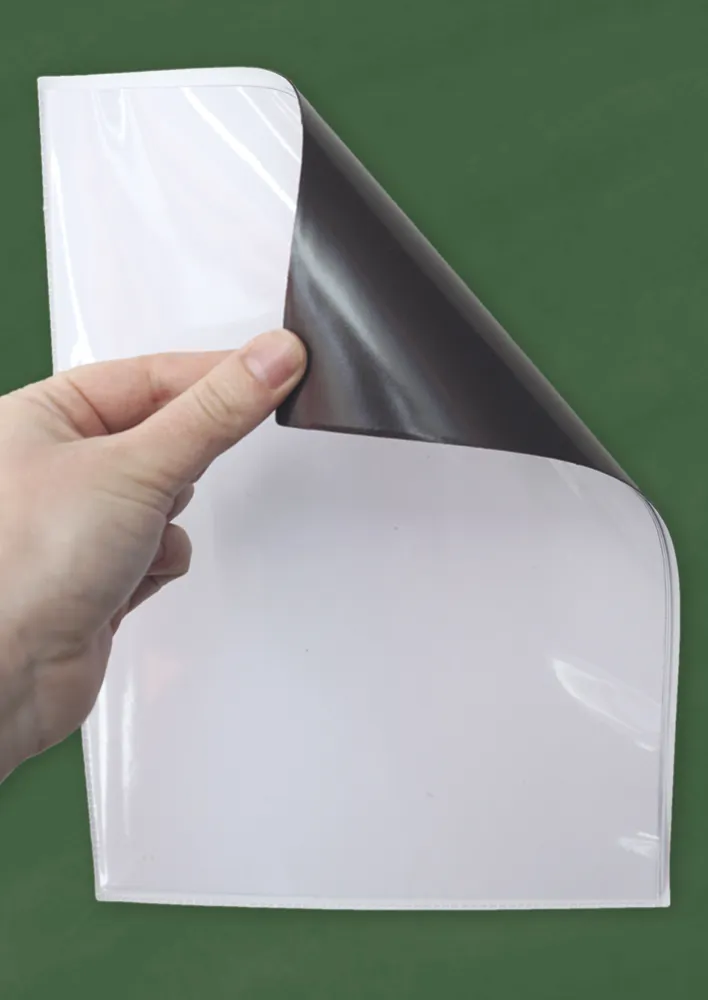 TimeTEX Einstecktaschen-Set A4 magnetisch, 5-tlg.