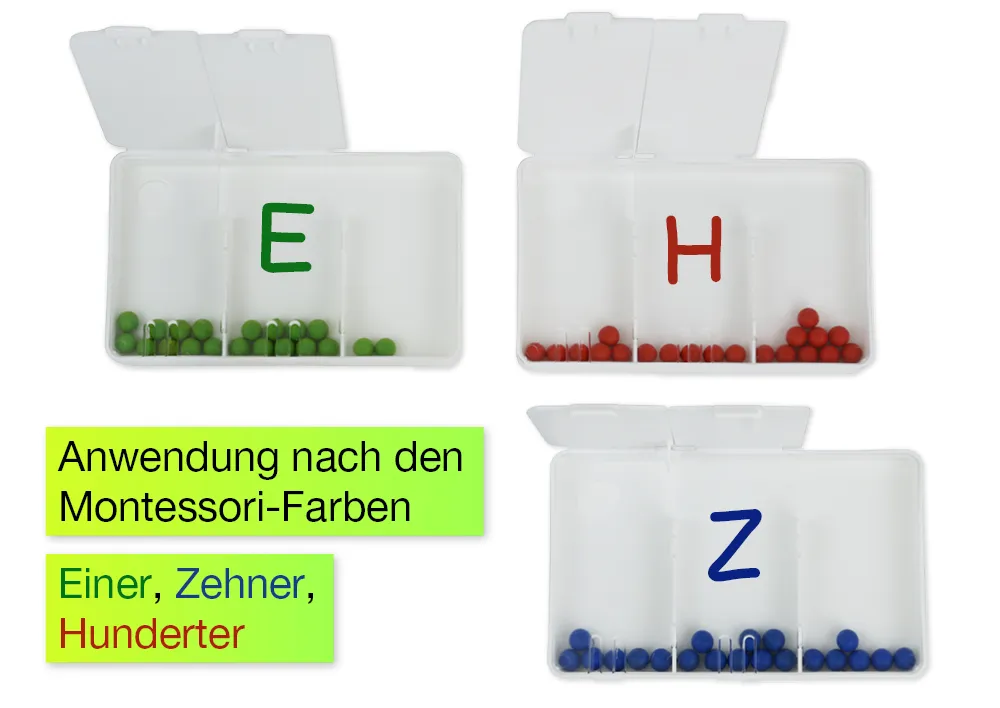 Flüster-Kugeln für Schüttelbox, 50 Stück