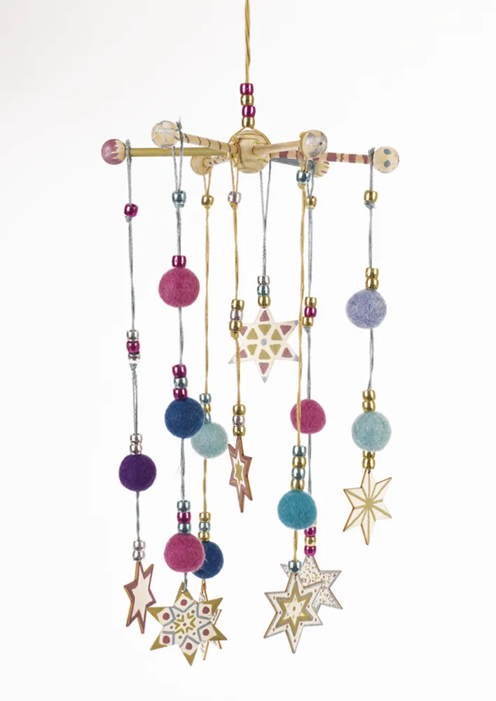 Filzkugeln "Kunterbunt", 2 cm ø, 12 Farben, 120 Stück