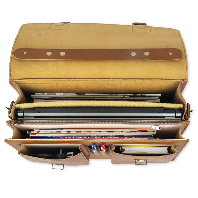 TimeTEX Büchertasche "Probata Futura" mit Laptop-Fach