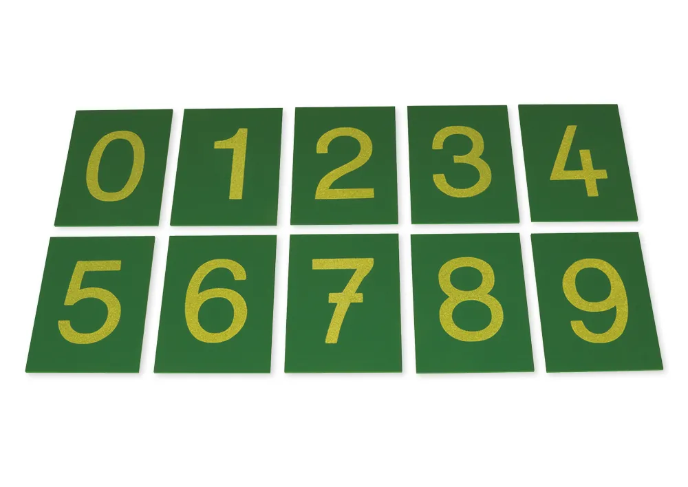 TimeTEX Sandpapier Ziffern "Montessori Premium"