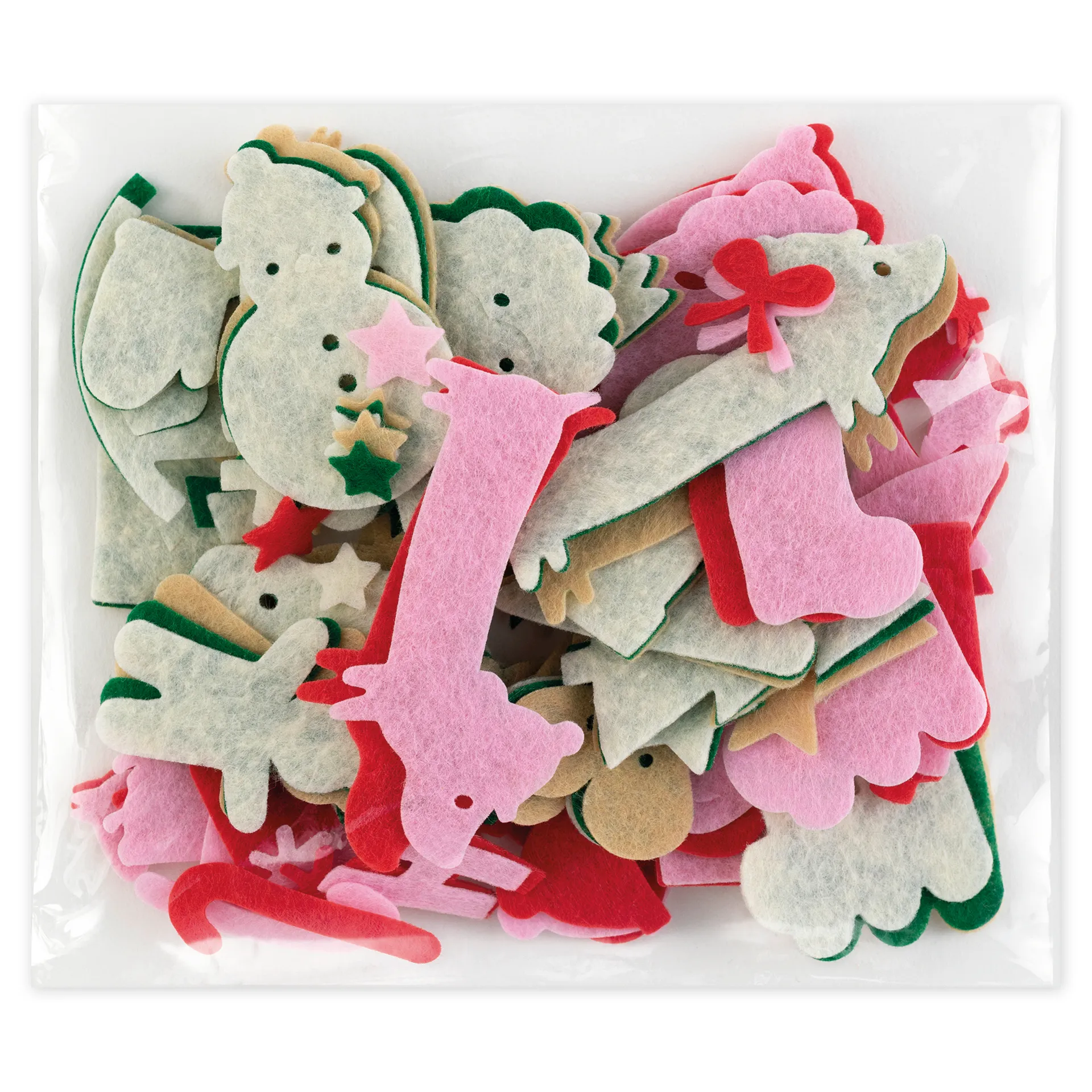 Filz-Streudeko "Winter", 170-tlg.
