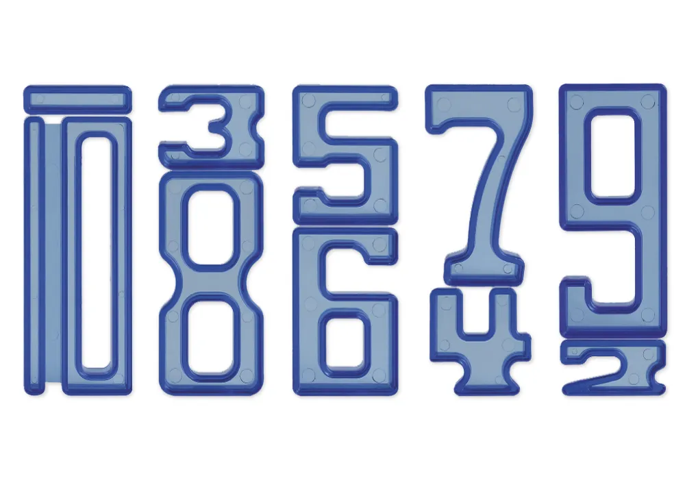 Set TimeTEX Zahlen-Bausteine "Zahl auf Zahl", 140-tlg.