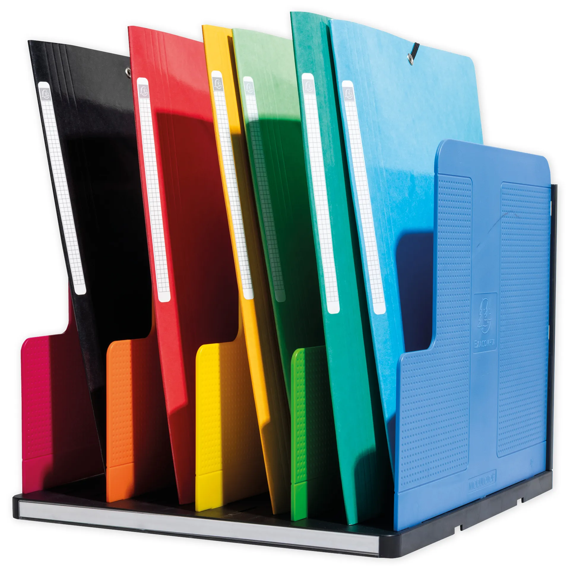 Stehsammler "Regenbogen", 4 Fächer, variabel