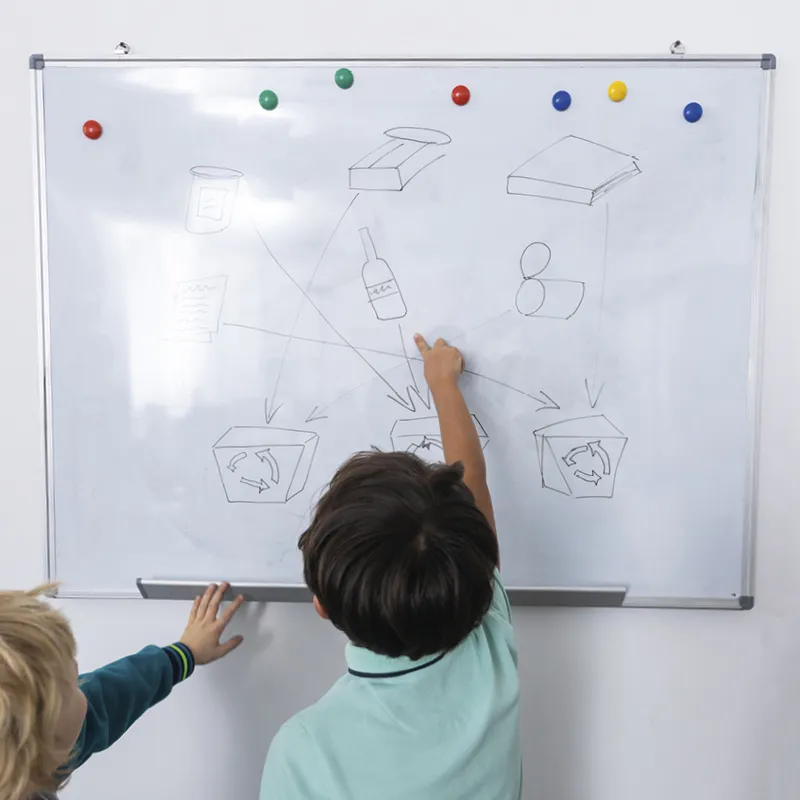 Set Haft-Magnete 30 mm ø, farbig sortiert, 12-tlg.