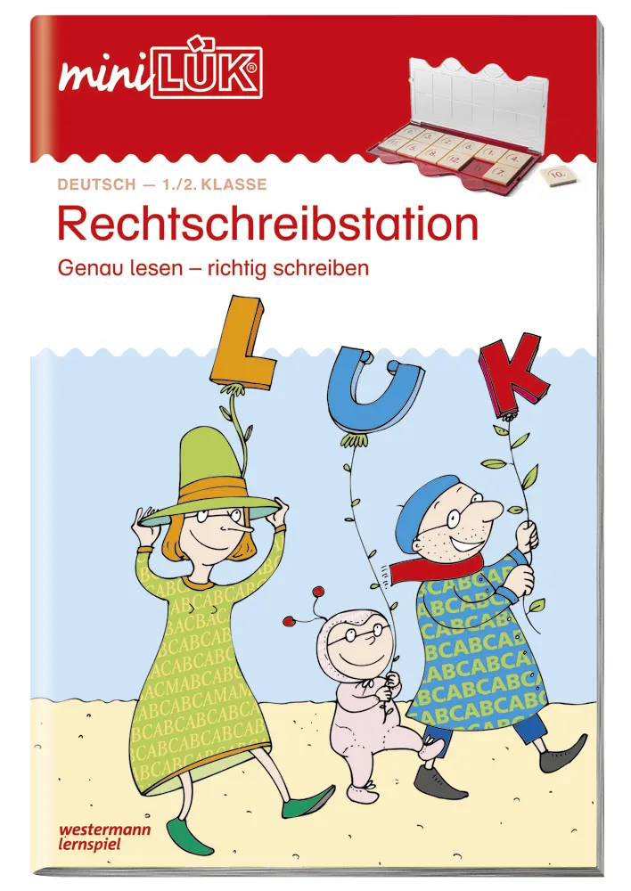 miniLÜK Deutsch 1./2. Klasse "Rechtschreibstation Genau lesen - richtig schreiben"