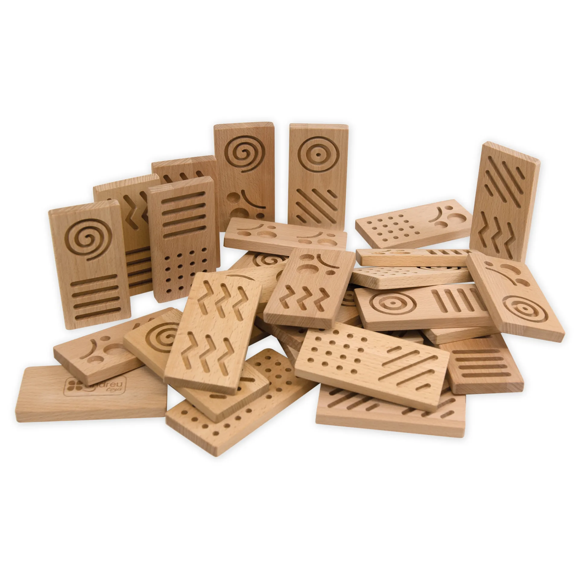 Tast-Domino "Muster", 29-tlg.