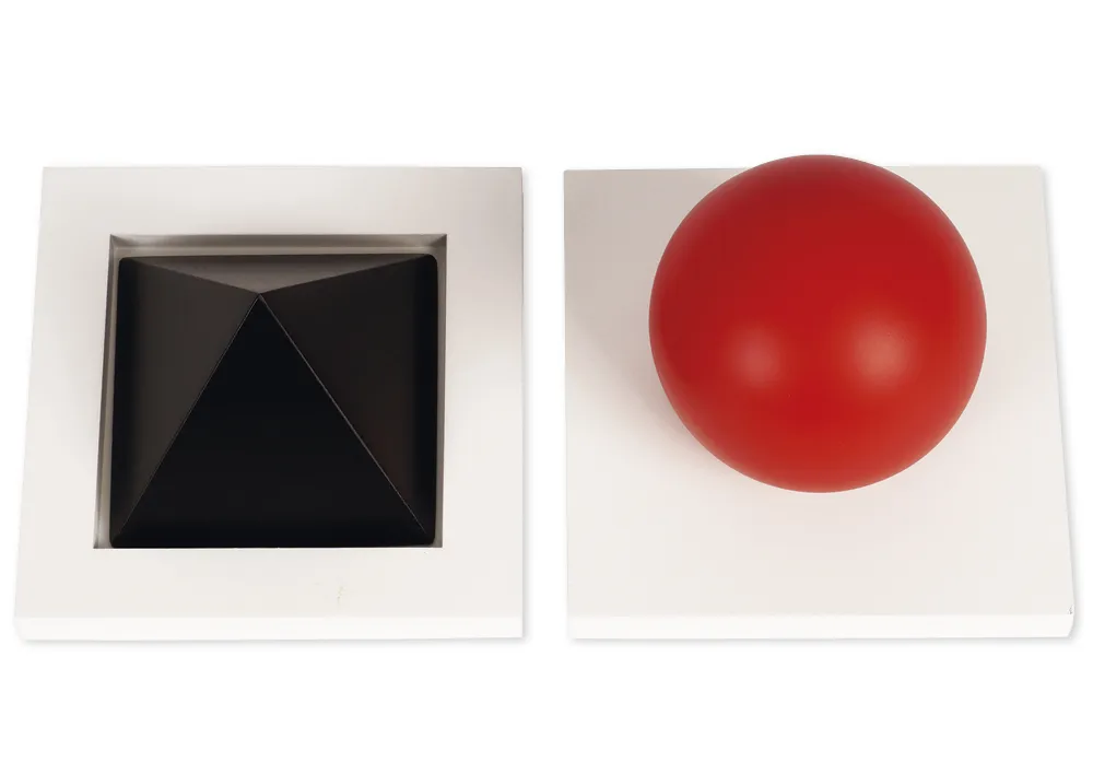 TimeTEX Wortsymbole aus Holz, Verb und Nomen "Montessori Premium"