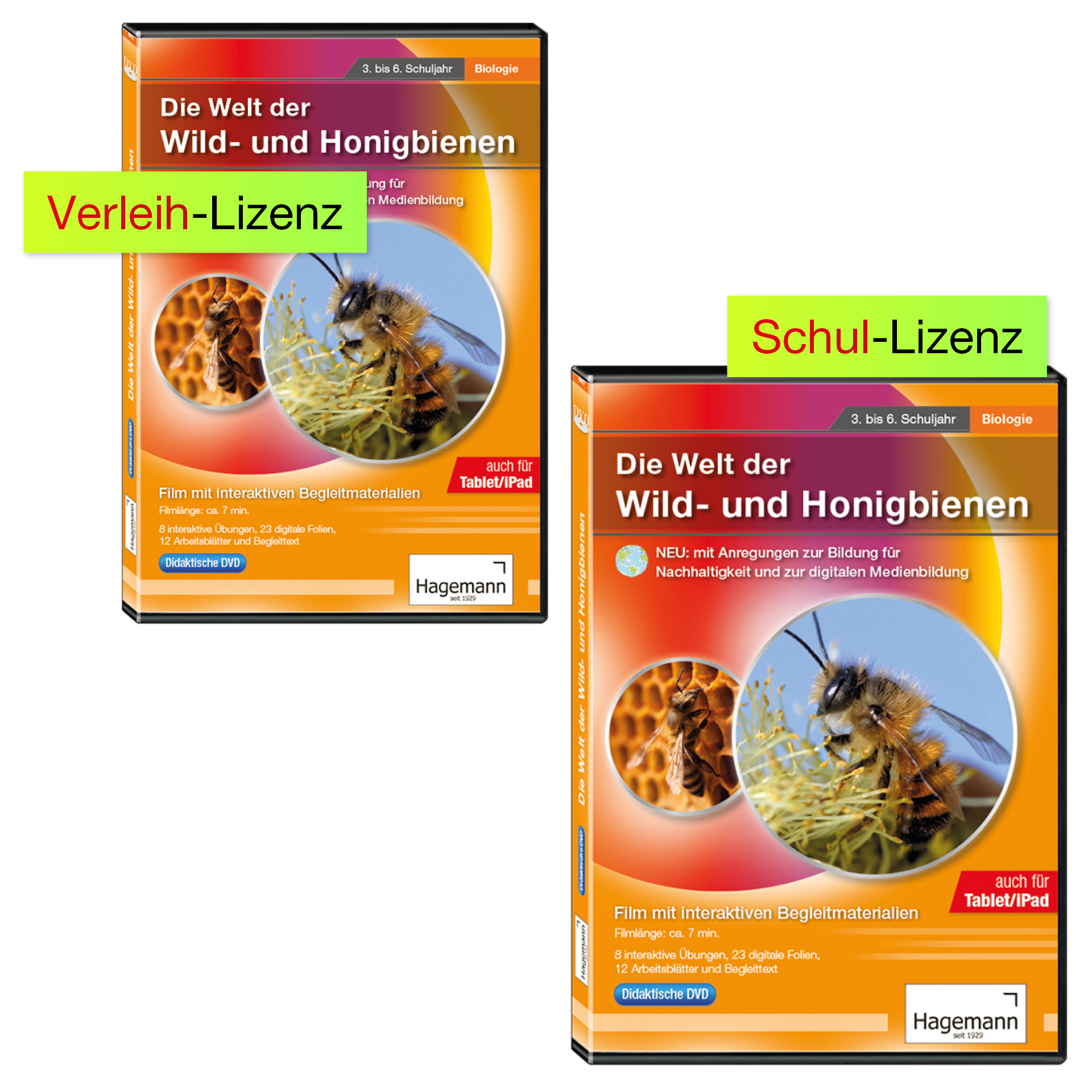 Hagemann DDVD Die Welt der Wild- und Honigbienen