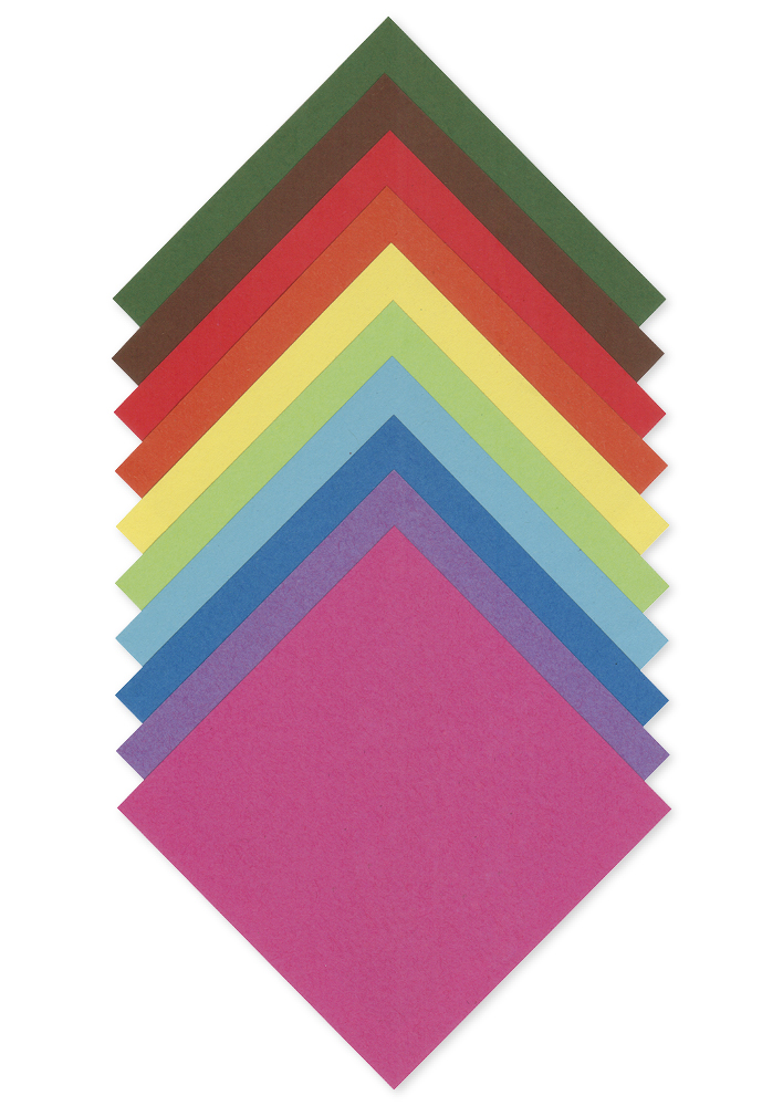 Faltblätter 10x10 cm, 500 Blatt