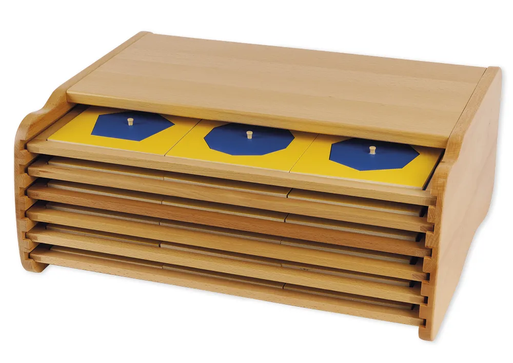 TimeTEX Geometrische Kommode "Montessori Premium"