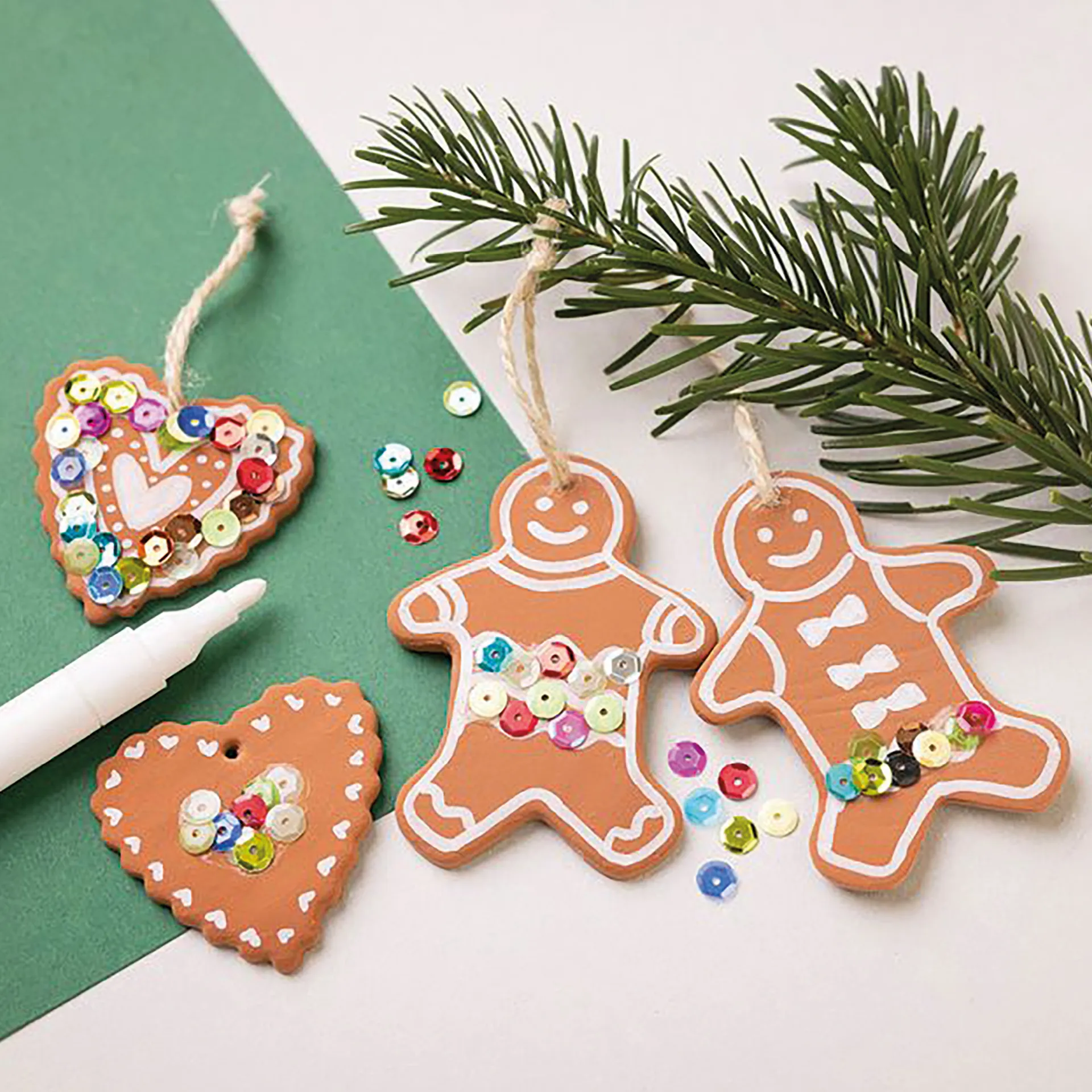 Bastelset "Lebkuchen-Anhänger"