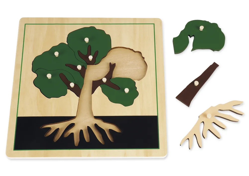 TimeTEX Puzzle Baum "Montessori Premium"