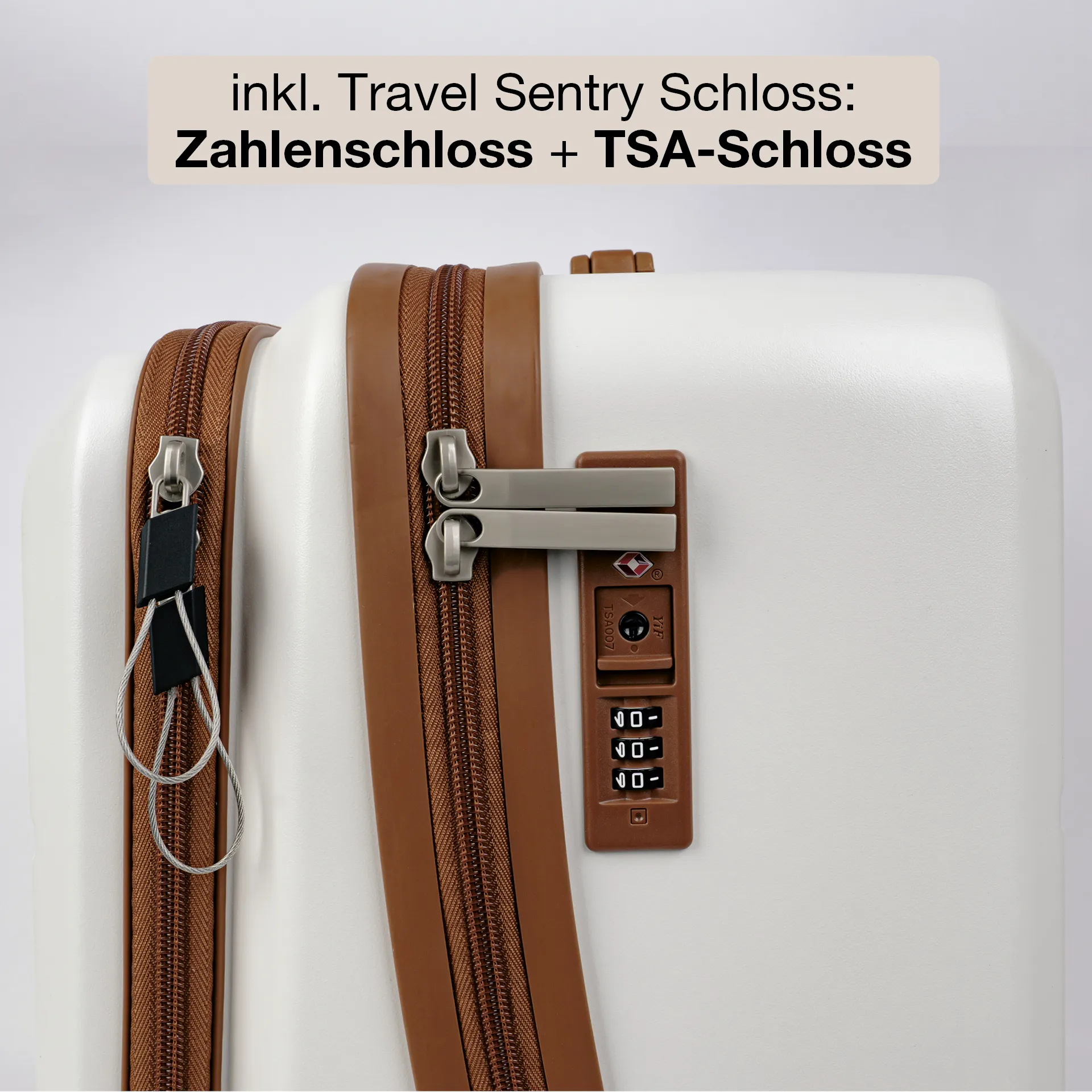 TimeTEX Hartschalen-Trolley "Delicia"