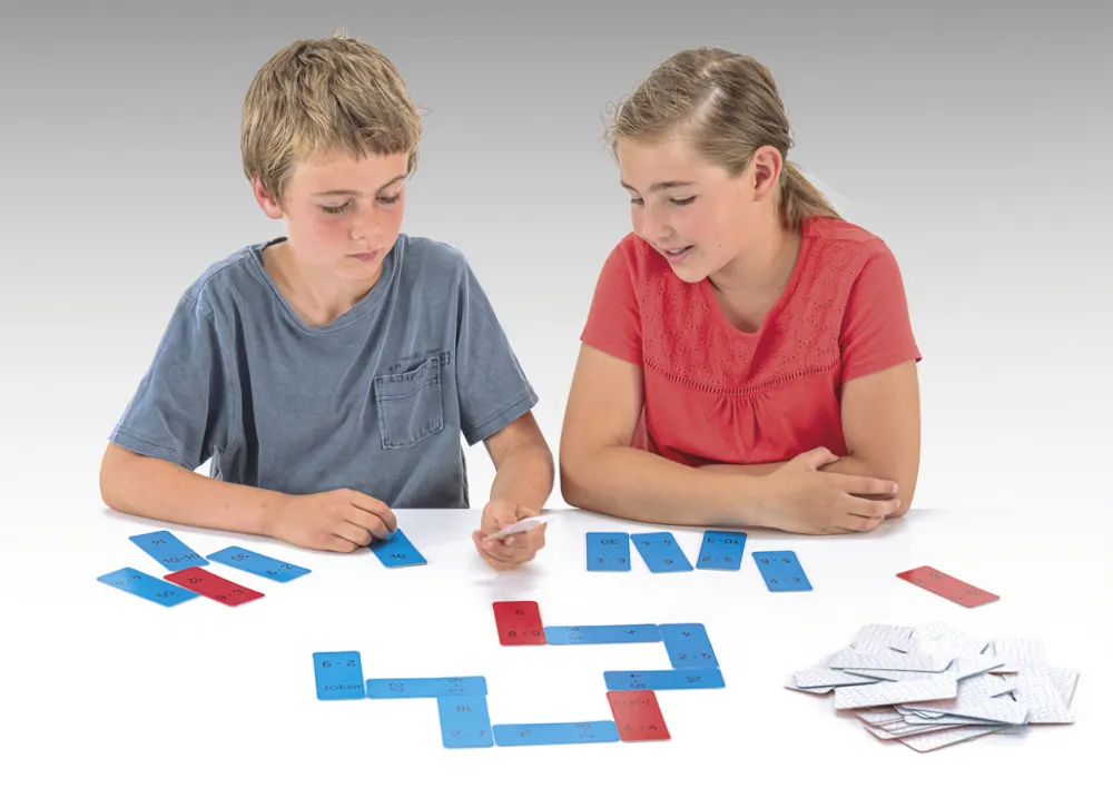 Multiplikation-Domino XL, 100er Zahlenraum, 60-tlg.