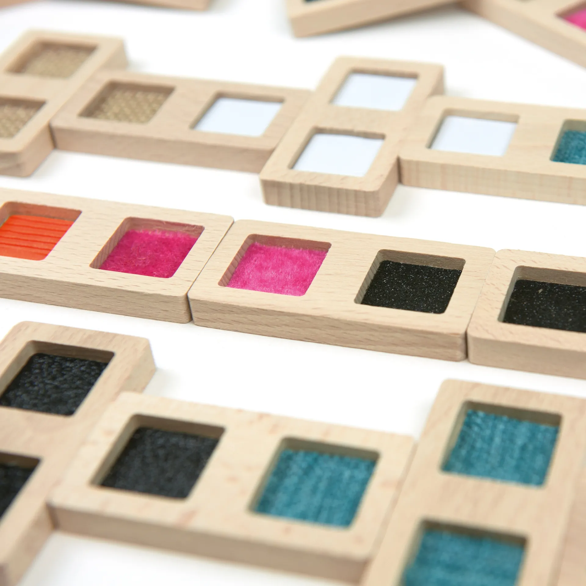 Tast-Domino "Textur", 29-tlg.