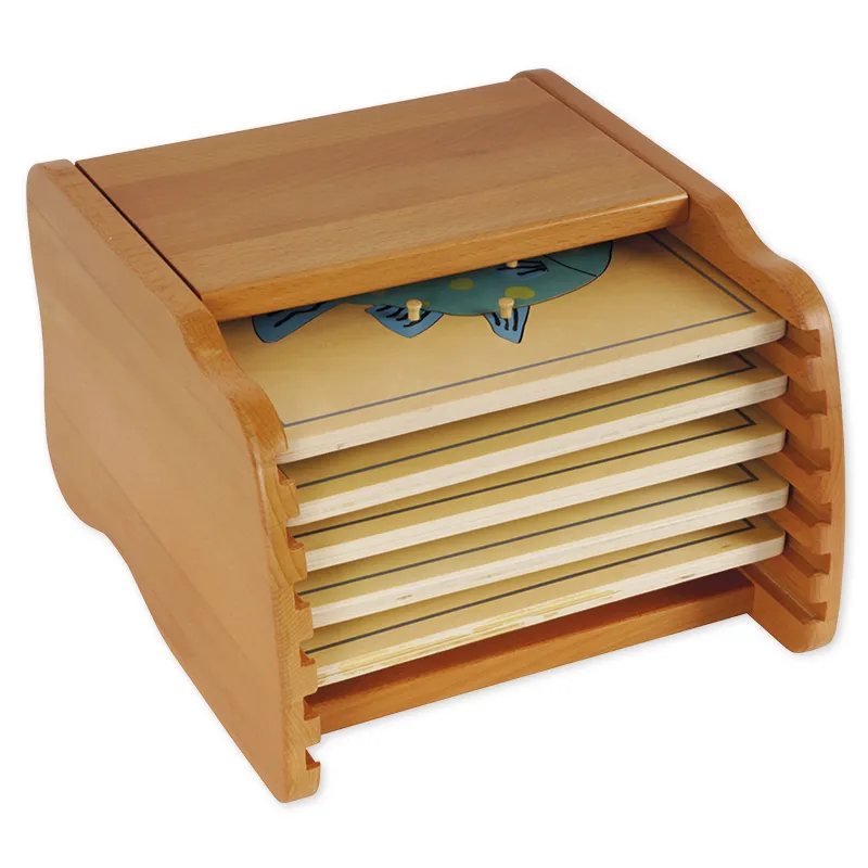 TimeTEX Ständer für 6 Tierpuzzles "Montessori Premium"