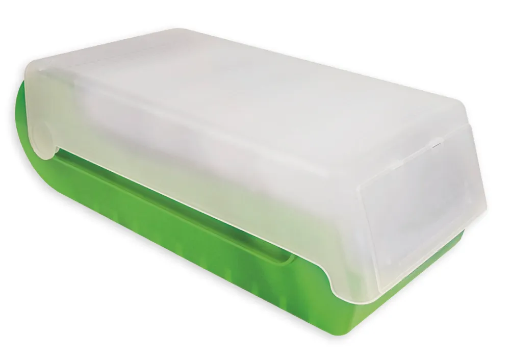 Lernbox A7, Kunststoff, mit 100 Karten liniert