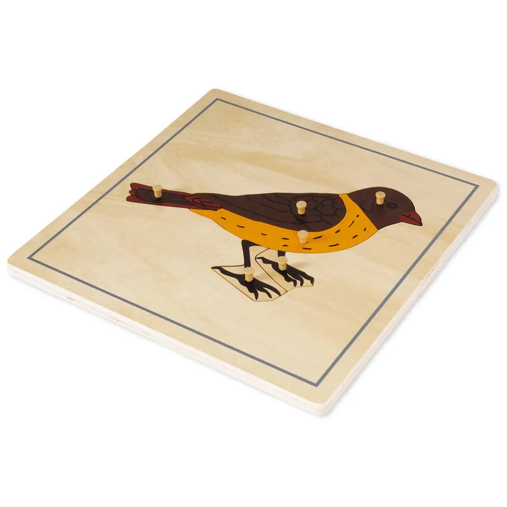 TimeTEX Puzzle Vogel "Montessori Premium"