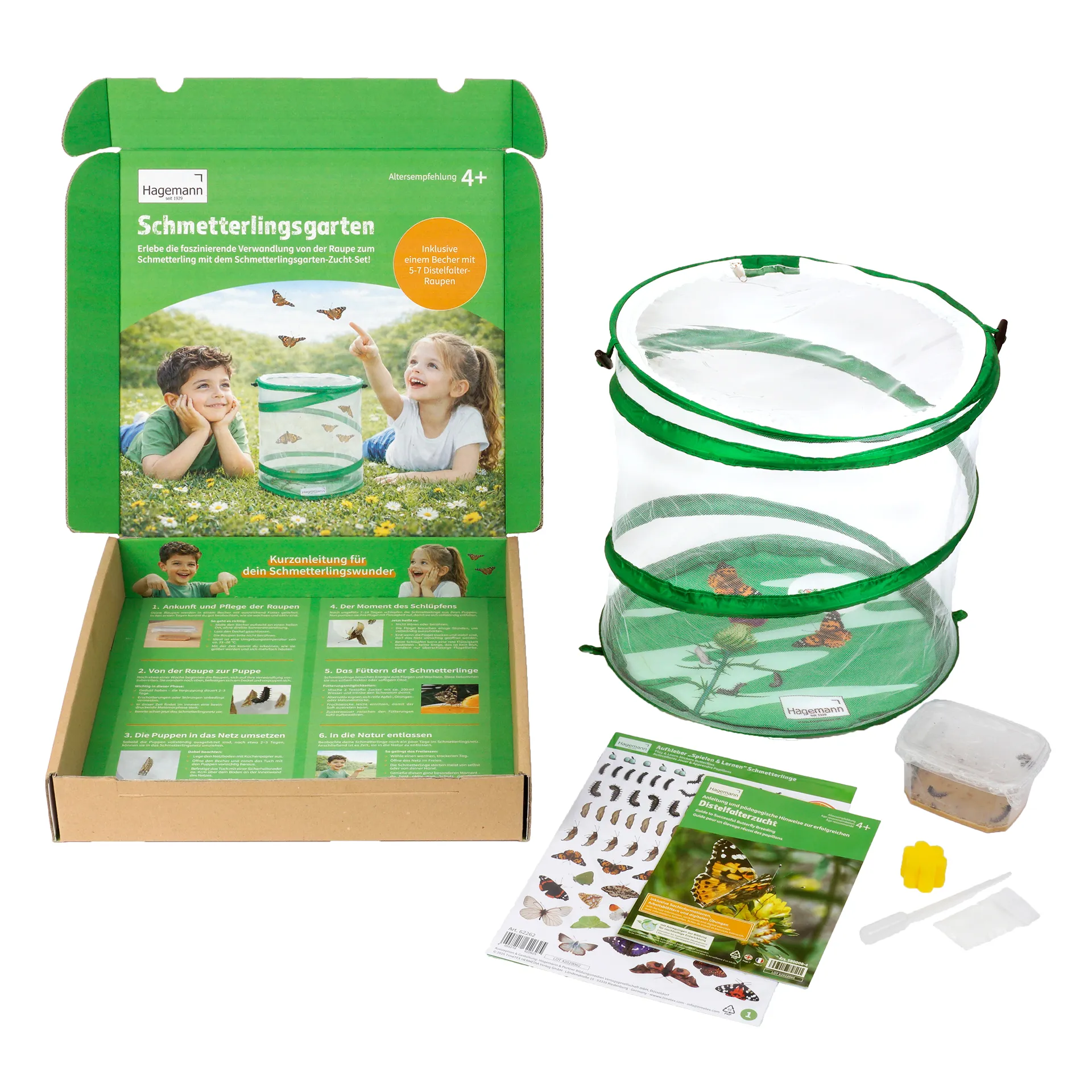 Hagemann Schmetterlingsgarten (5-7 Raupen)