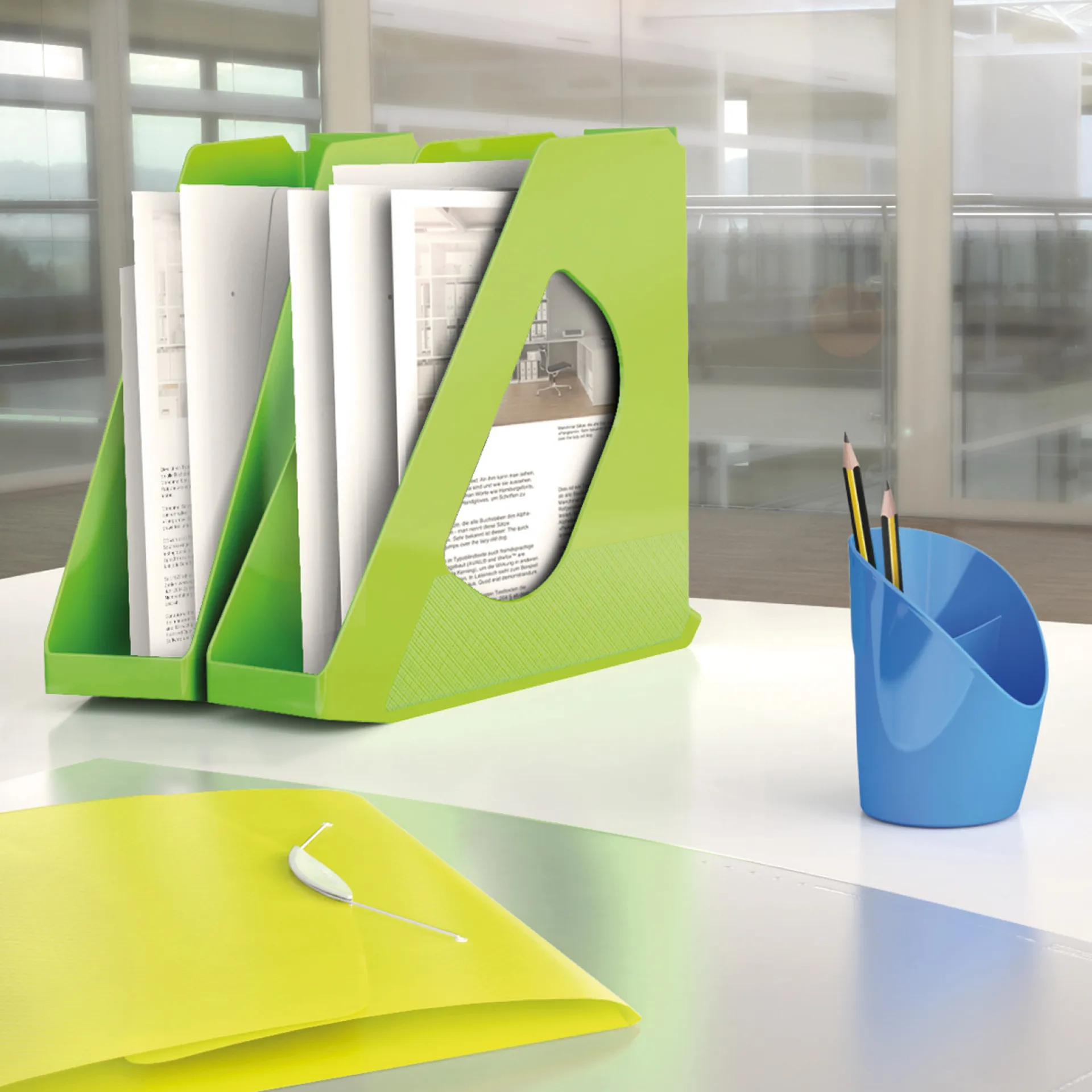 Set Stehsammler A4-Plus "ColorFIT", 3-tlg.