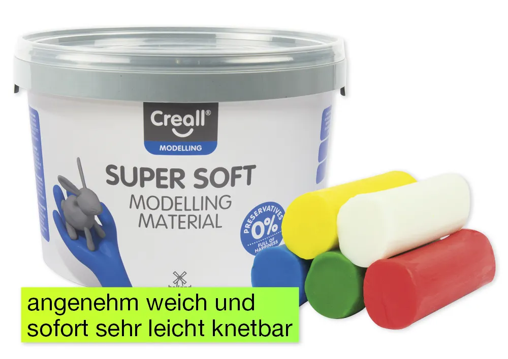 Set Supersoft-Knete, 1.750 g