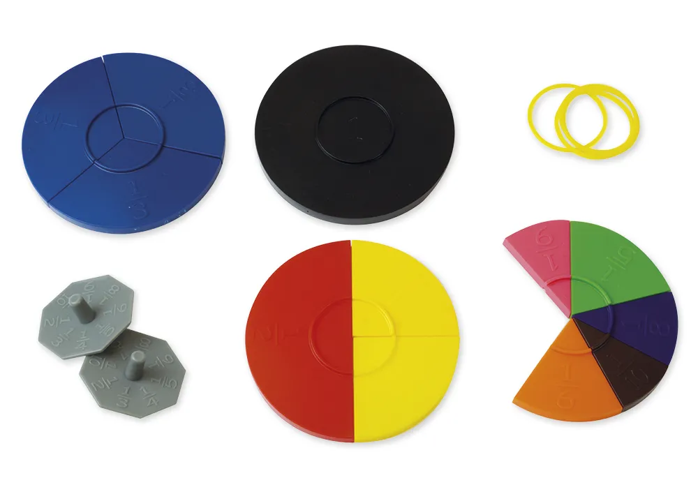 TimeTEX Bruchrechen-Kreise, 100 mm ø, 146-tlg.