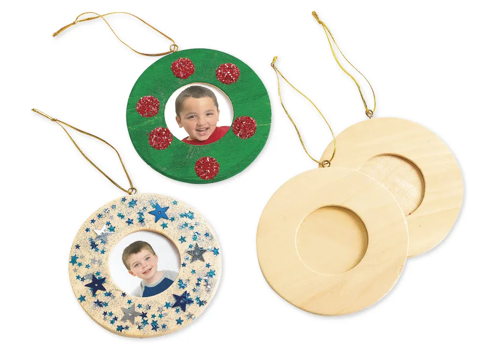 Bilderrahmen aus Holz, 12 Stück