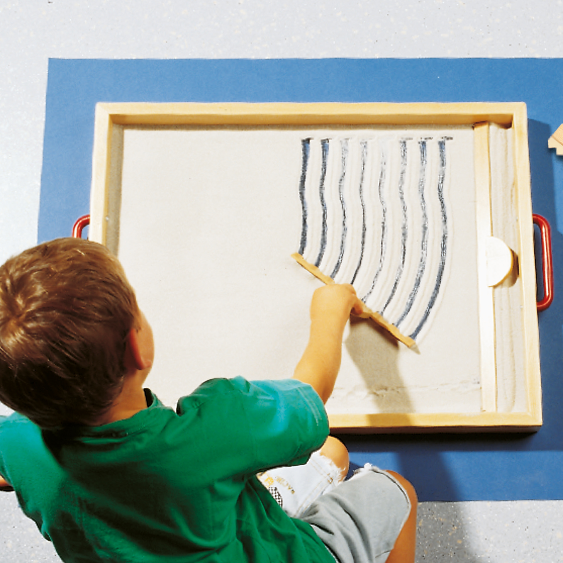 Sandwanne mit Glasboden, 5-tlg.