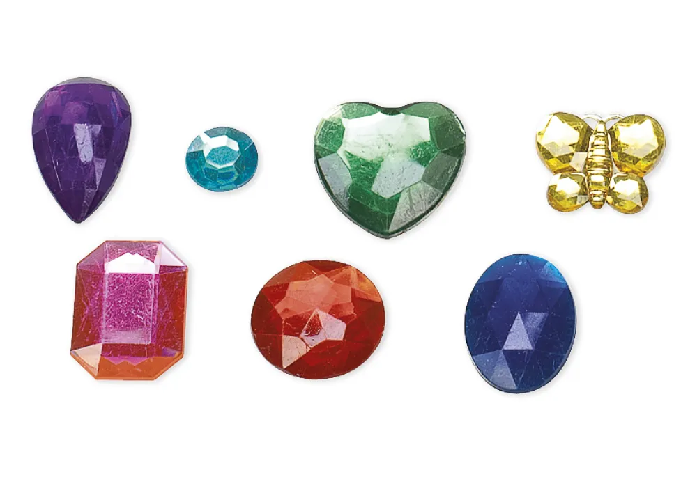 Schmuck-Steine, 15-25 mm, ca. 500 Stück