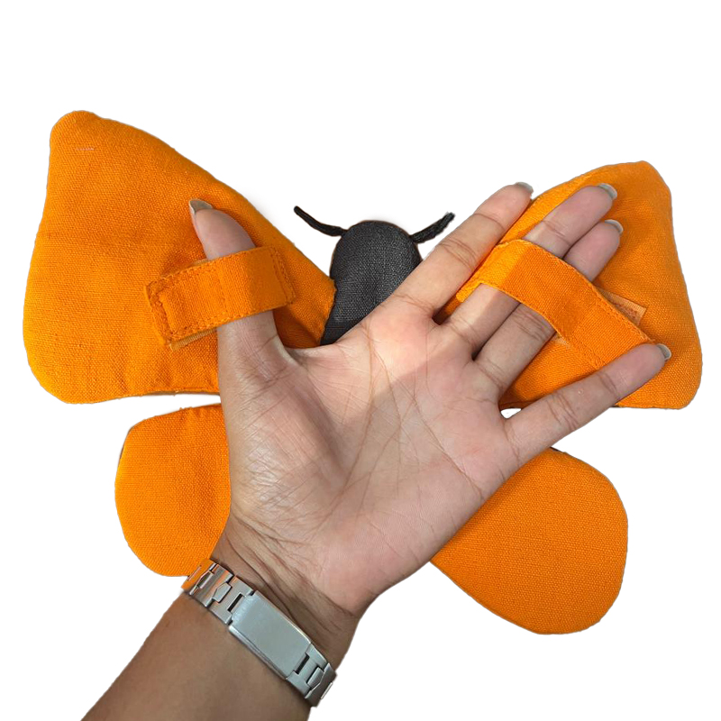 Hagemann Handpuppe Schmetterling „Distelfalter“