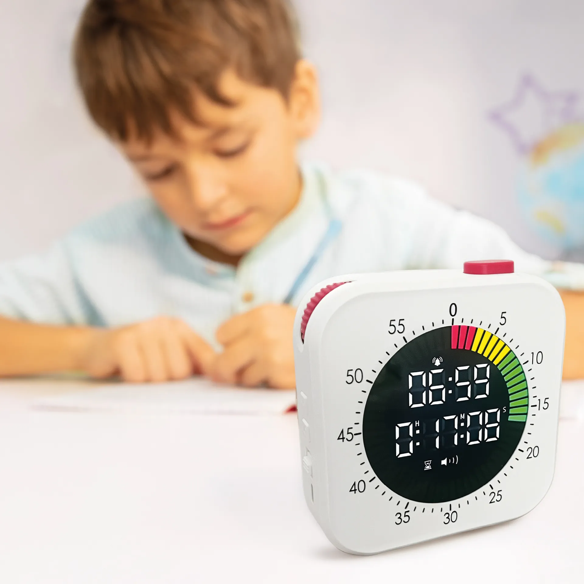 Zeitdauer-Uhr "Diodie" mit Leuchtdioden