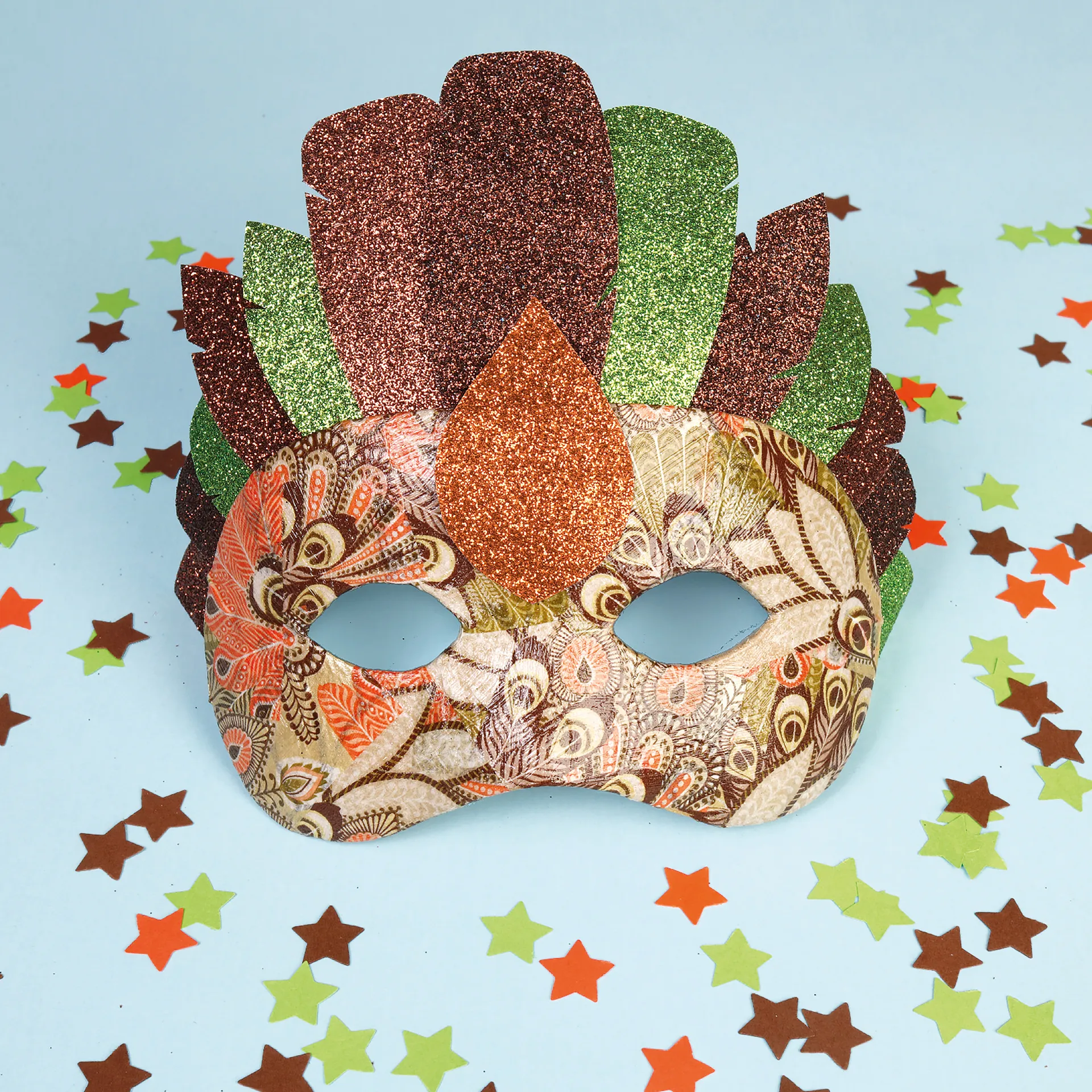 Glitterkarton A4, 230g/m², 10 Bogen