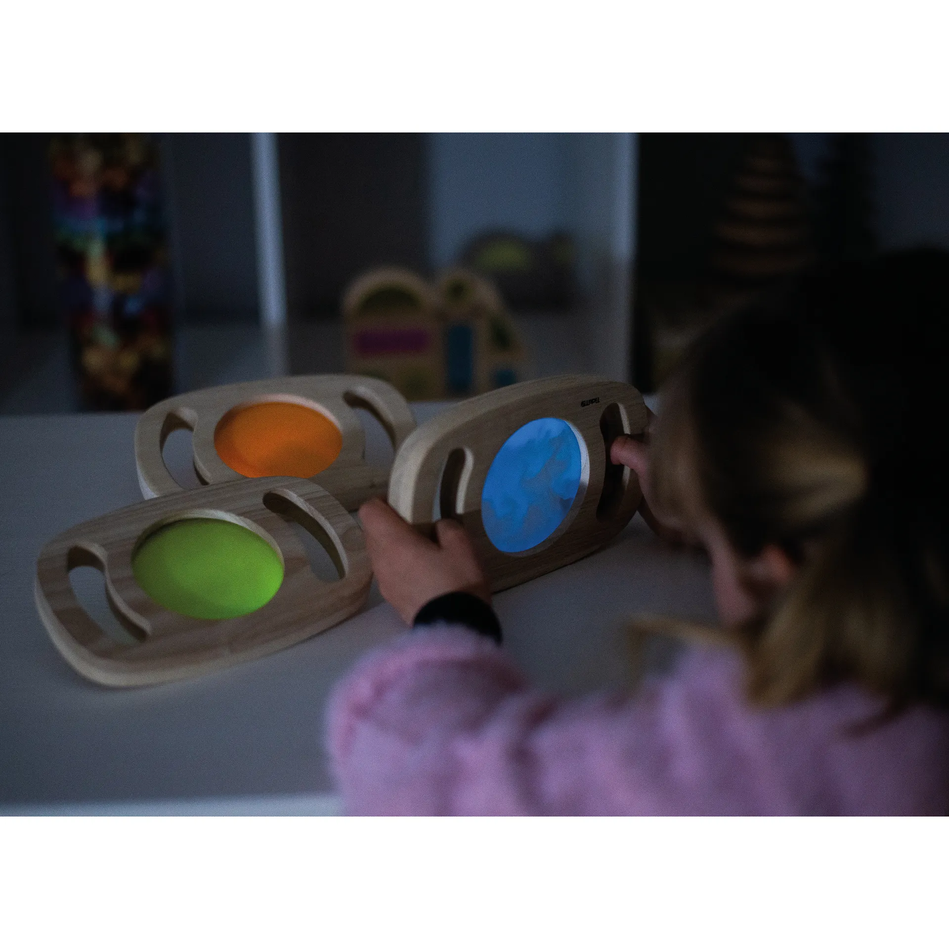 Leucht-Schaubilder, 3 Stück